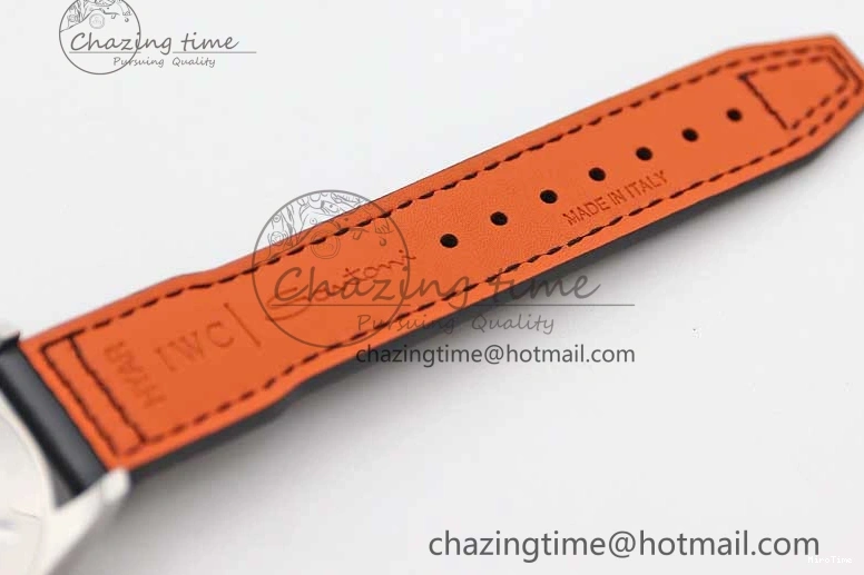 MIROTIME 0503 UrbanStyle Mark XVIII IW327012 SS M+F 1:1 Best Edition White Dial on Black Leather Strap A 7054